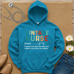 Vintage Nurse Hoodie