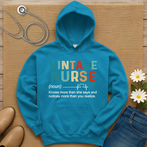 Vintage Nurse Hoodie