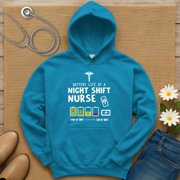 Battery Life Of A Night Shift Hoodie