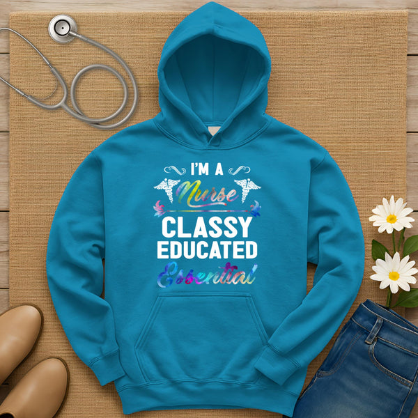 Classy Educated Essential Hoodie