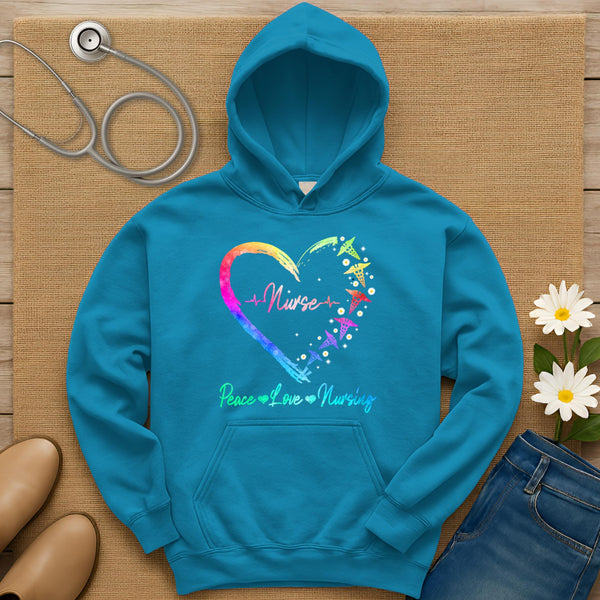 Peace Love Nursing Hoodie