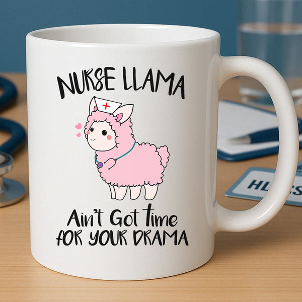 Nurse Llama Mug