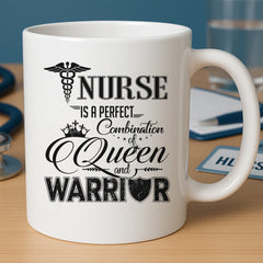Combination Of Queen And Warrior Mug