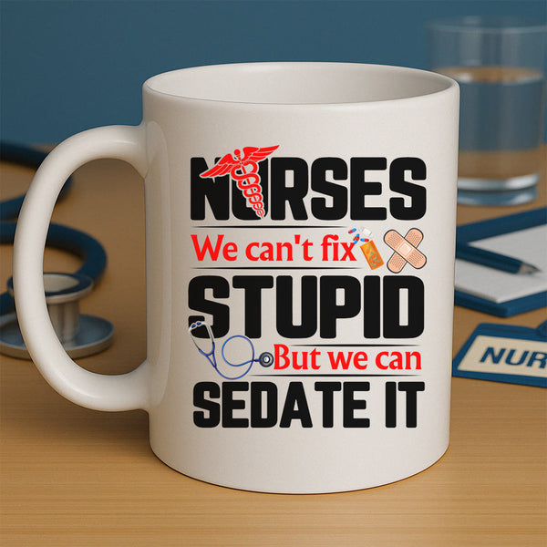 We Can't Fix Stupid Mug