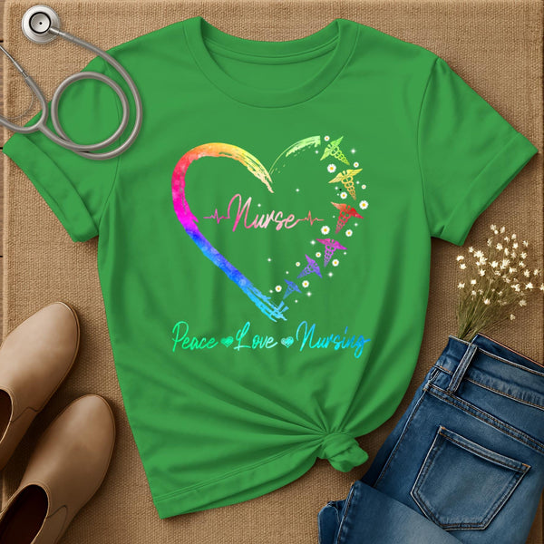 Peace Love Nursing T-Shirt