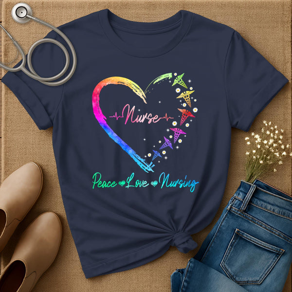 Peace Love Nursing T-Shirt