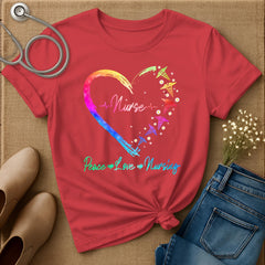 Peace Love Nursing T-Shirt
