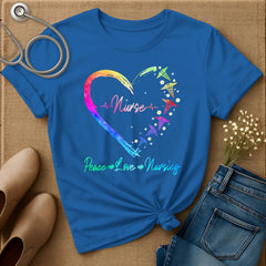 Peace Love Nursing T-Shirt