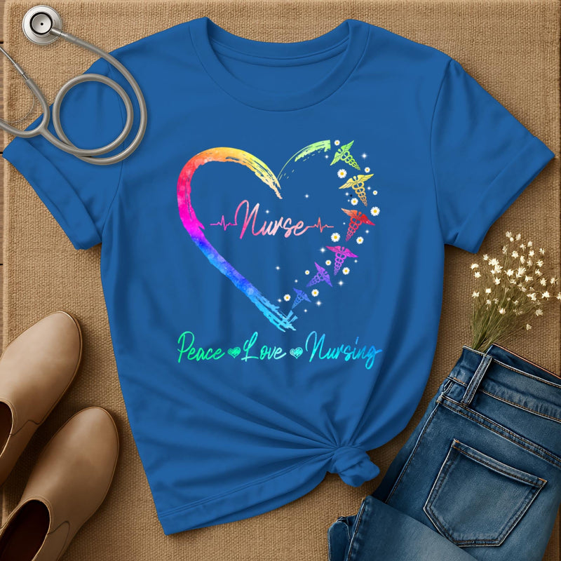 Peace Love Nursing T-Shirt