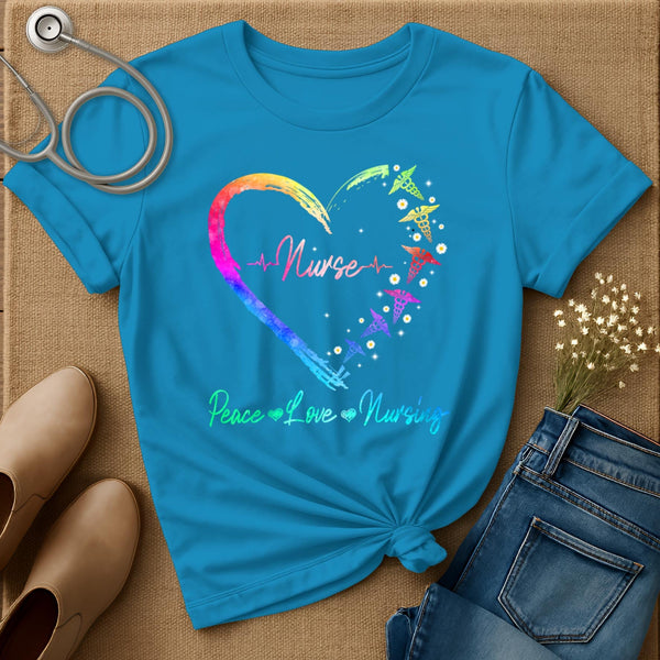 Peace Love Nursing T-Shirt