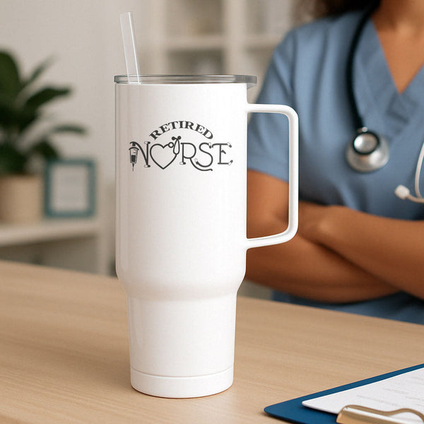 Retired Nurse Tumbler
